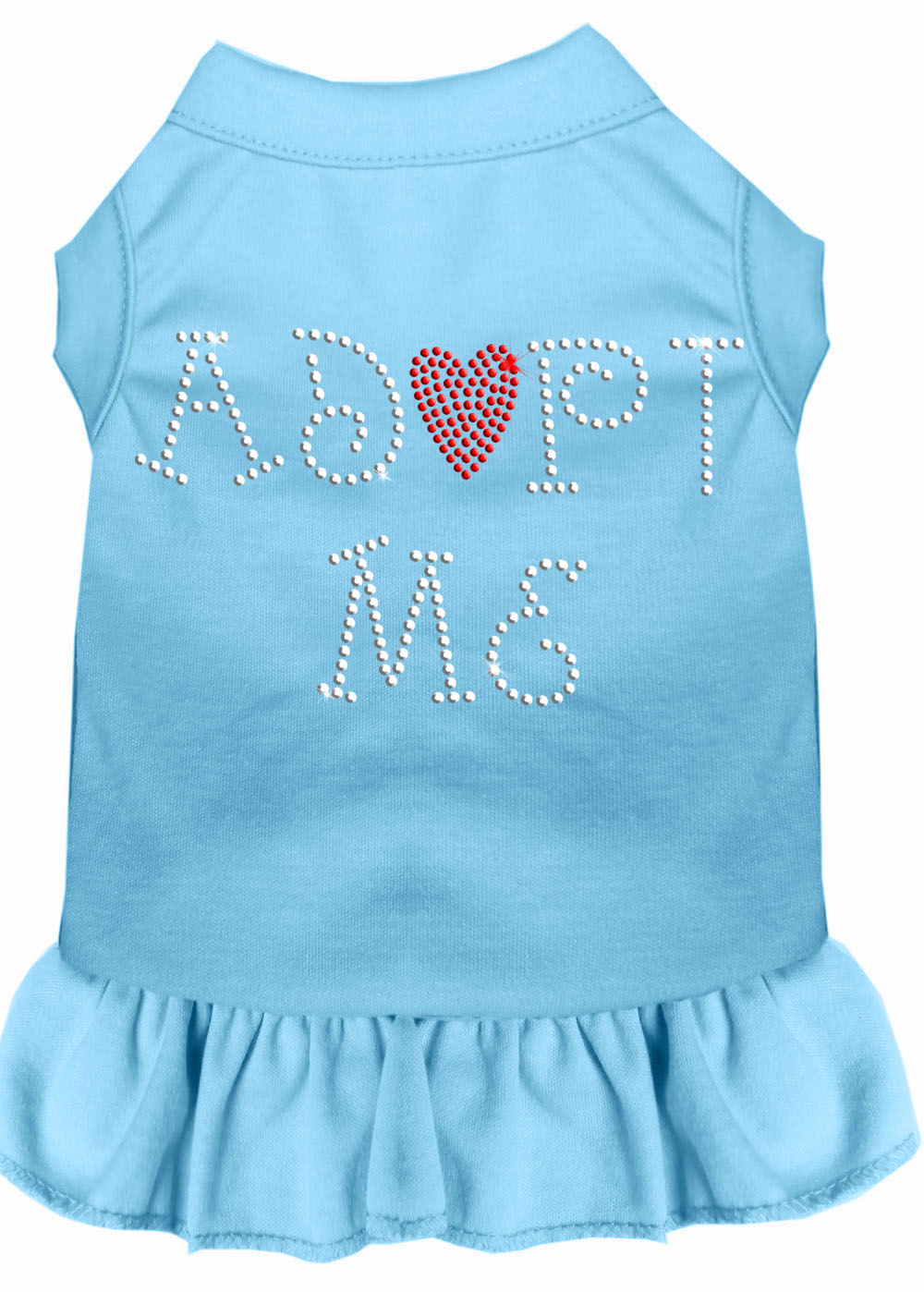 Adopt Me Rhinestone Dress Baby Blue 4X